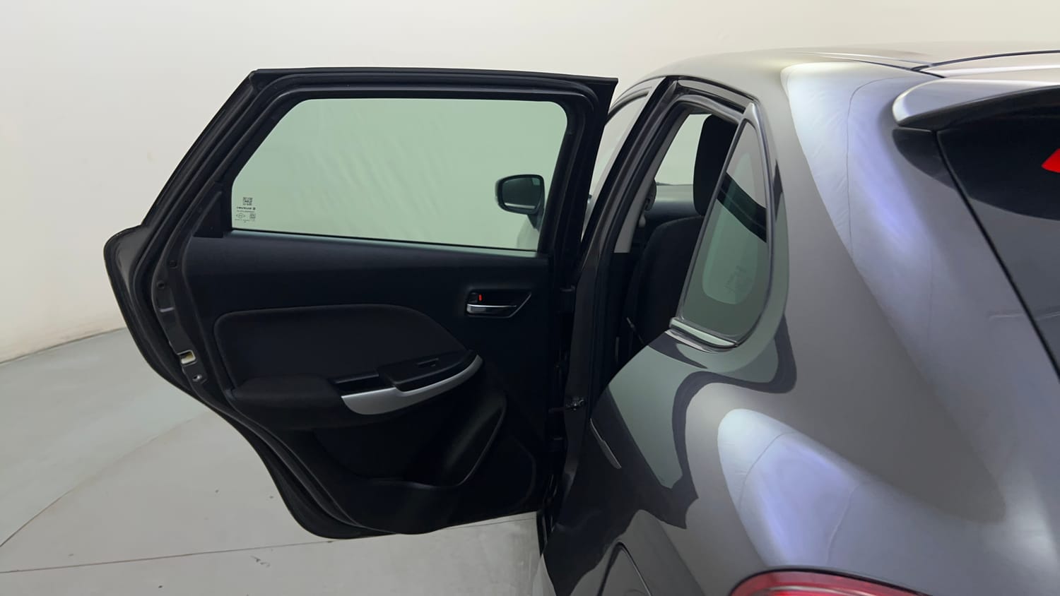 Used 2019 Maruti Suzuki Baleno Alpha 1.2 AT Petrol Automatic interior LEFT REAR DOOR OPEN VIEW