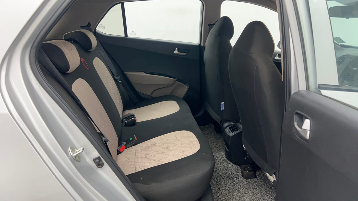 Used 2015 Hyundai Grand i10 Asta AT 1.2 Kappa VTVT Petrol Automatic interior RIGHT SIDE REAR DOOR CABIN VIEW
