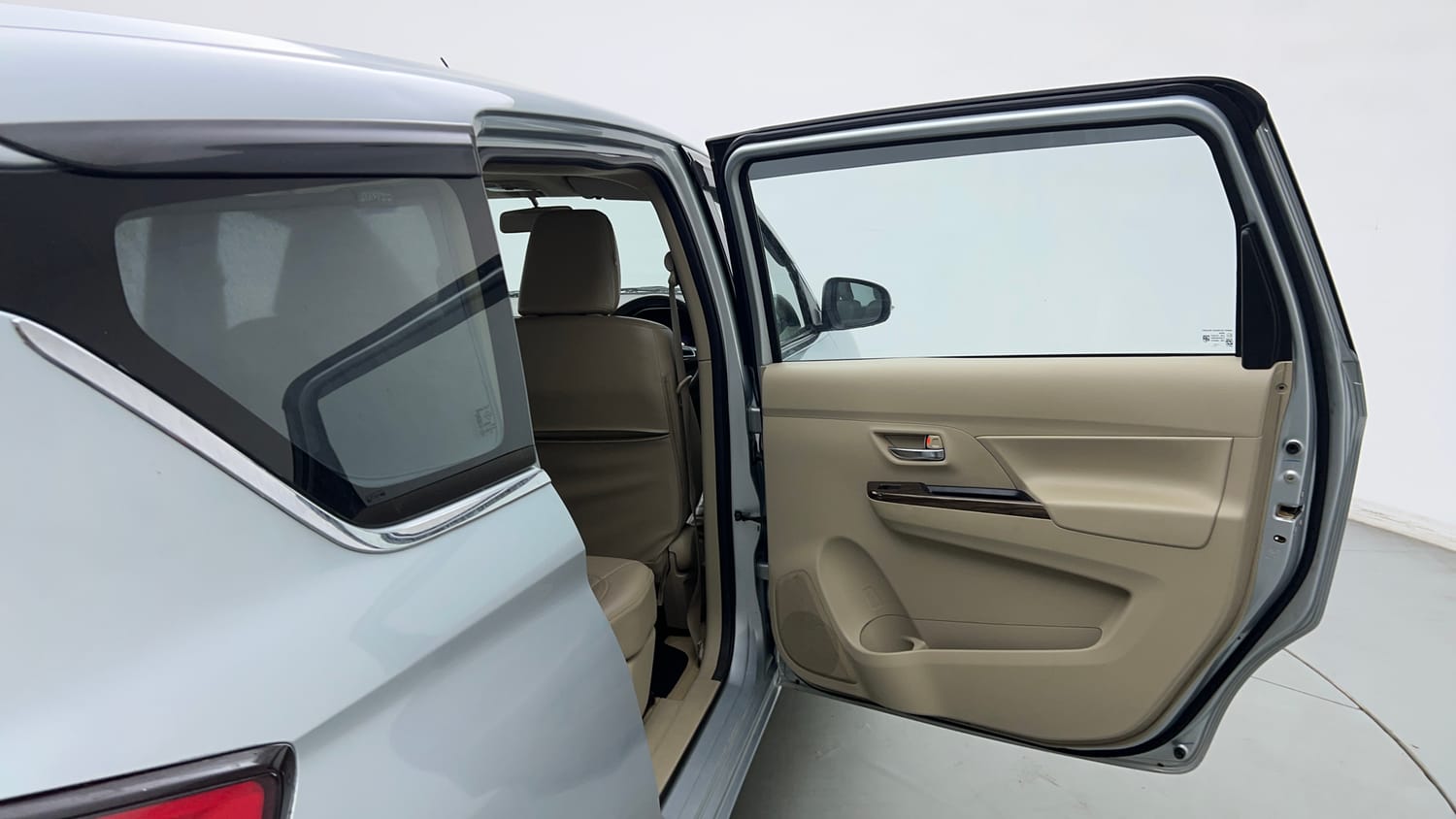 Used 2022 Maruti Suzuki New Ertiga VXi Petrol Manual interior RIGHT REAR DOOR OPEN VIEW