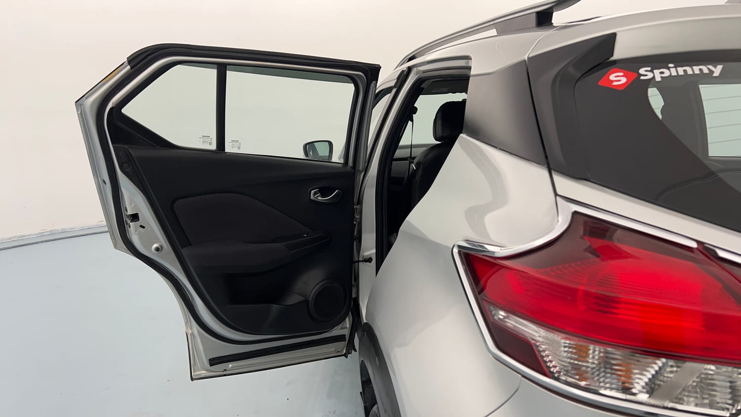 Used 2021 Nissan Kicks XV 1.5 Petrol Manual interior LEFT REAR DOOR OPEN VIEW