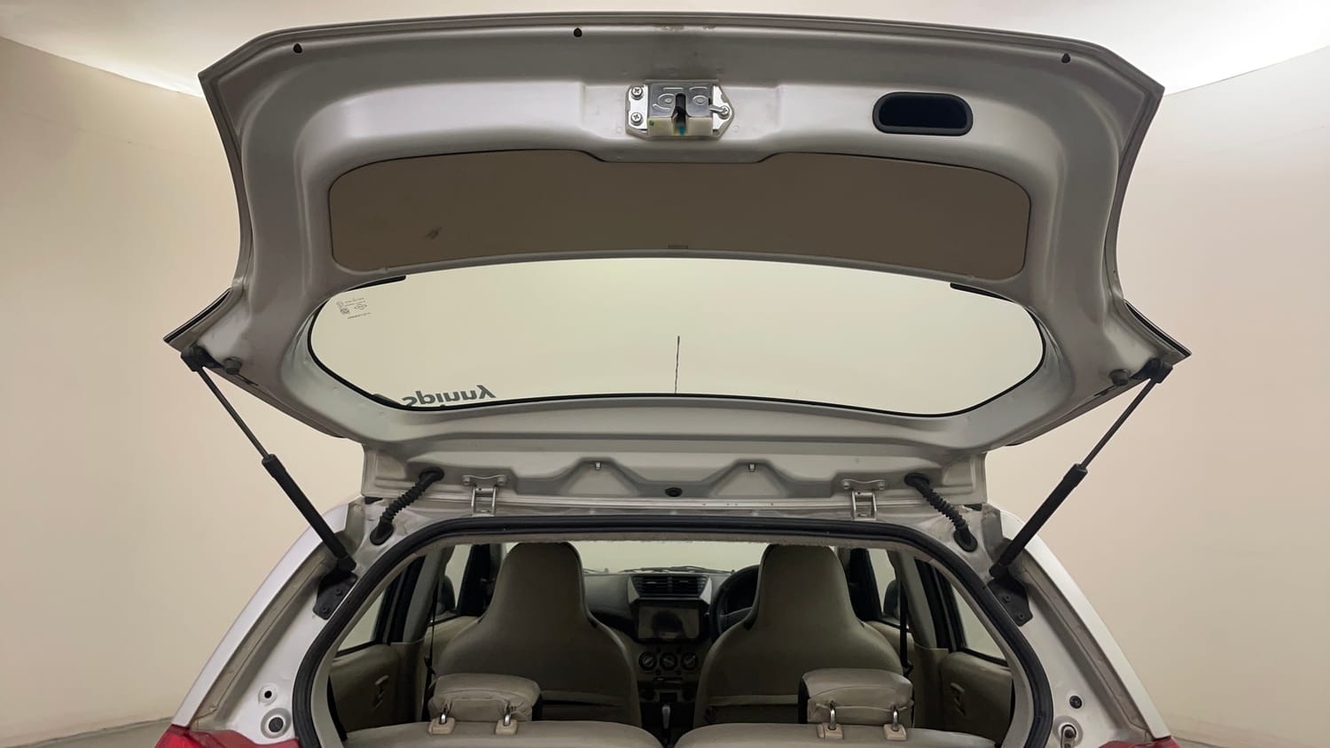Used 2013 Maruti Suzuki A-Star VXI AT Petrol Automatic interior DICKY DOOR OPEN VIEW