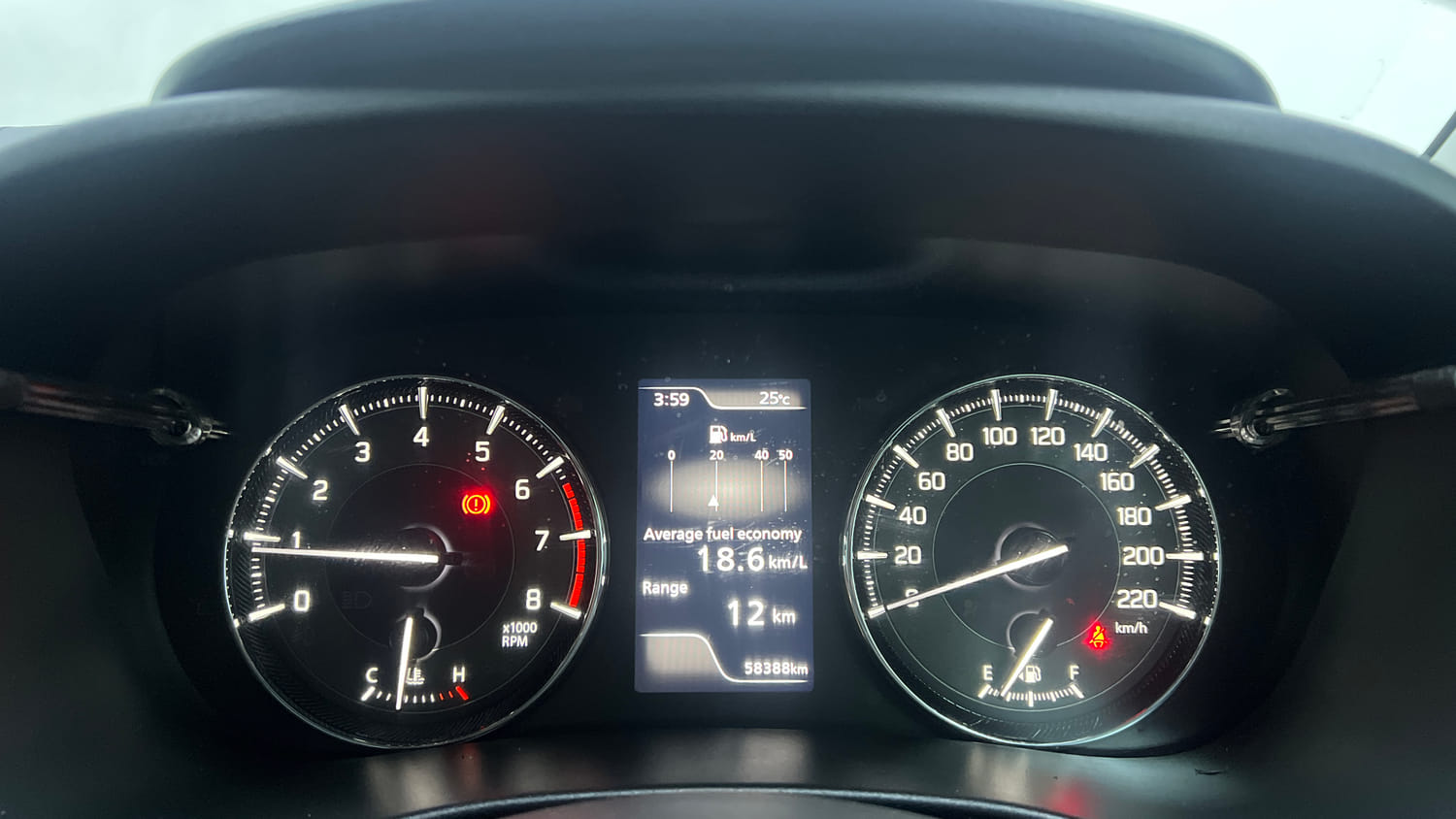 Used 2023 Maruti Suzuki Baleno Alpha MT Petrol Manual interior CLUSTERMETER VIEW