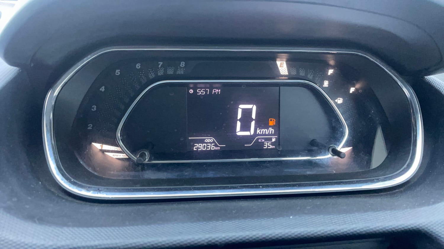Used 2022 Tata Tigor XZ Plus CNG Cng Manual interior CLUSTERMETER VIEW