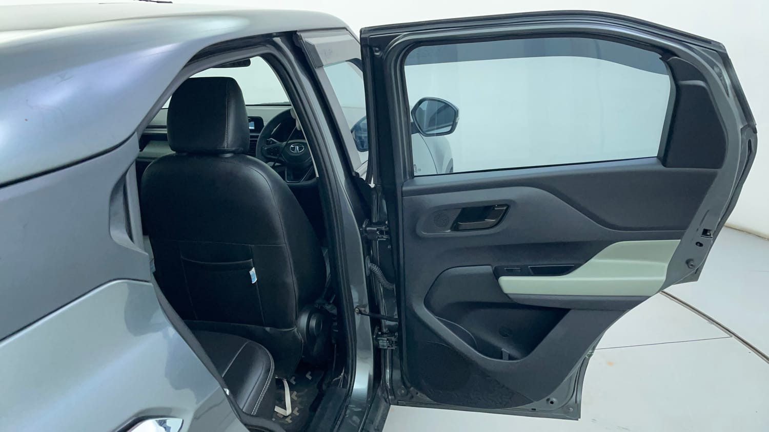 Used 2022 Tata Punch Adventure MT Petrol Manual interior RIGHT REAR DOOR OPEN VIEW