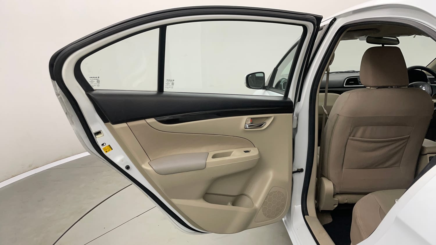 Used 2017 Maruti Suzuki Ciaz VXi+ Petrol Manual interior LEFT REAR DOOR OPEN VIEW