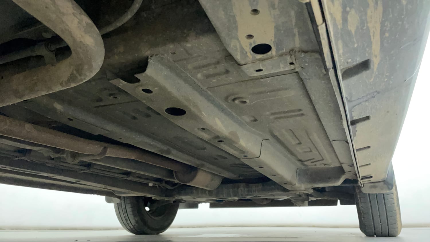 Used 2022 Tata Punch Adventure MT Petrol Manual extra REAR RIGHT UNDERBODY VIEW