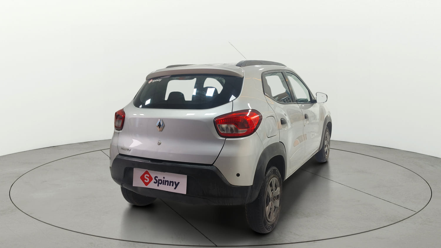 Used 2019 Renault Kwid 1.0 RXT AMT Petrol Automatic exterior RIGHT REAR CORNER VIEW
