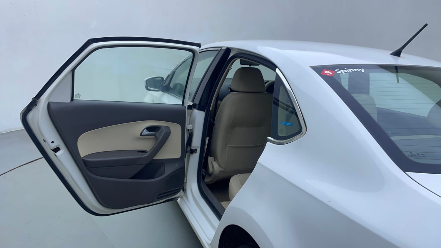 Used 2013 Volkswagen Vento Highline Diesel Diesel Manual interior LEFT REAR DOOR OPEN VIEW