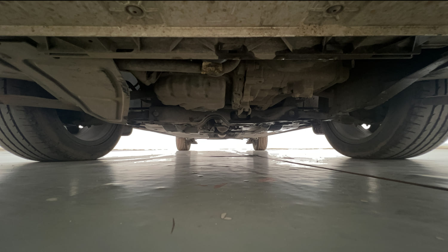 Used 2021 Skoda Rapid Ambition Petrol Manual extra FRONT LEFT UNDERBODY VIEW