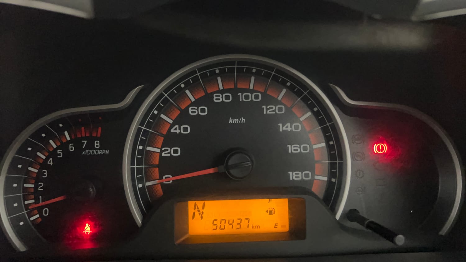 Used 2018 maruti-suzuki Alto K10 VXi (O) AMT Petrol Automatic interior CLUSTERMETER VIEW