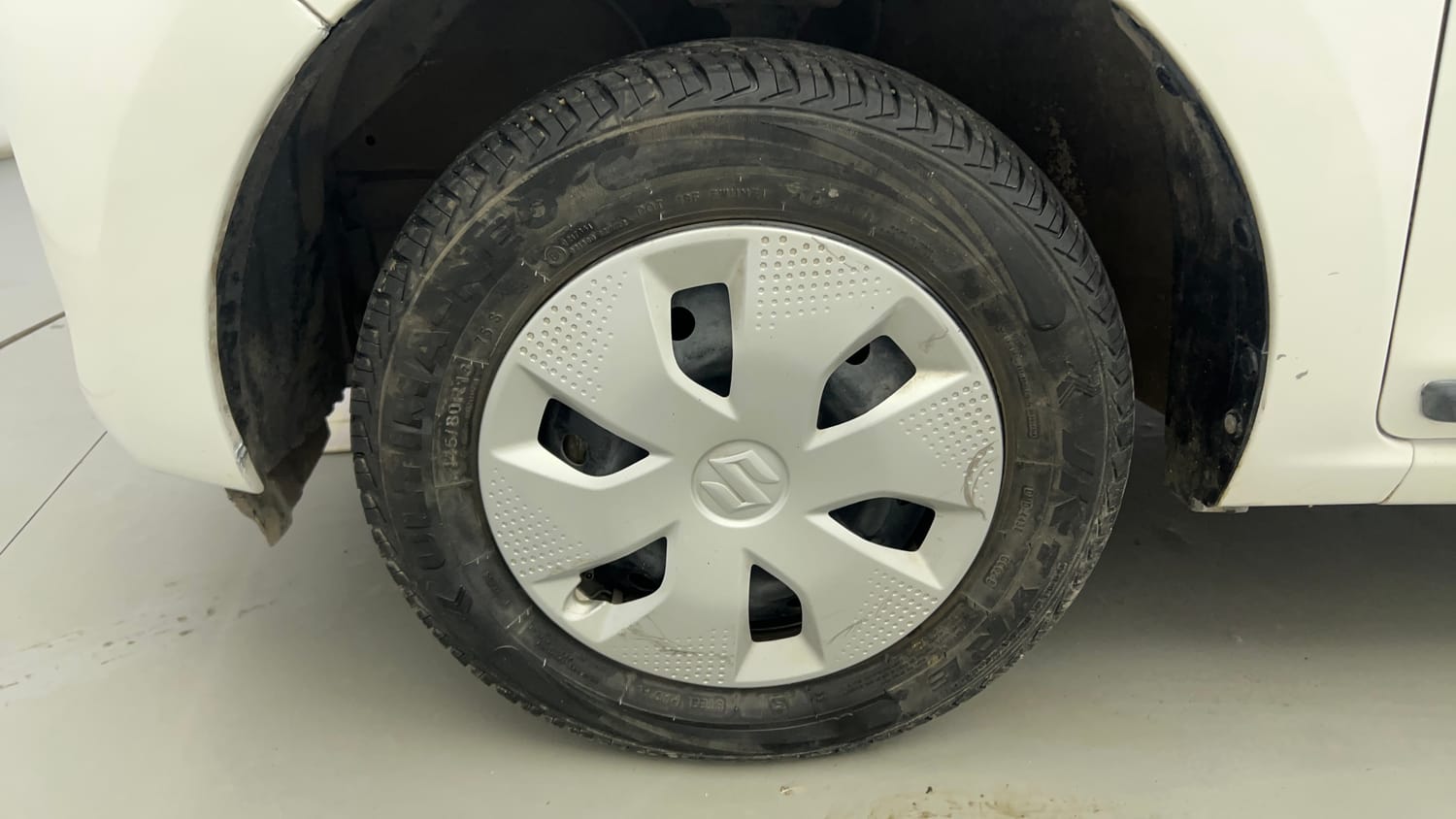 Used 2024 Maruti Suzuki Alto K10 VXi Plus Petrol Manual tyres LEFT FRONT TYRE RIM VIEW
