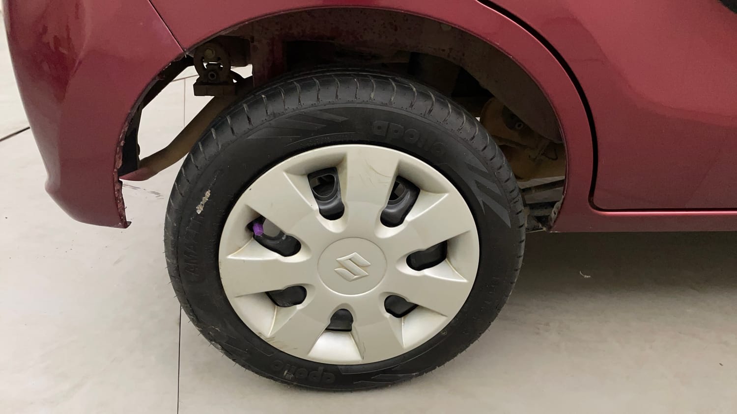 Used 2019 maruti-suzuki Alto K10 VXi (O) AMT Petrol Automatic tyres RIGHT REAR TYRE RIM VIEW