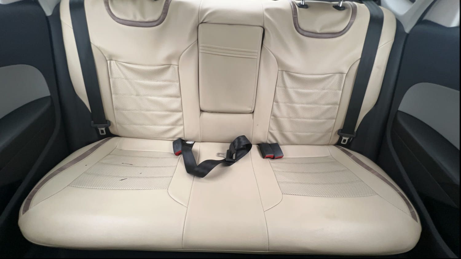 Used 2021 Skoda Rapid Ambition Petrol Manual interior REAR SEAT CONDITION VIEW