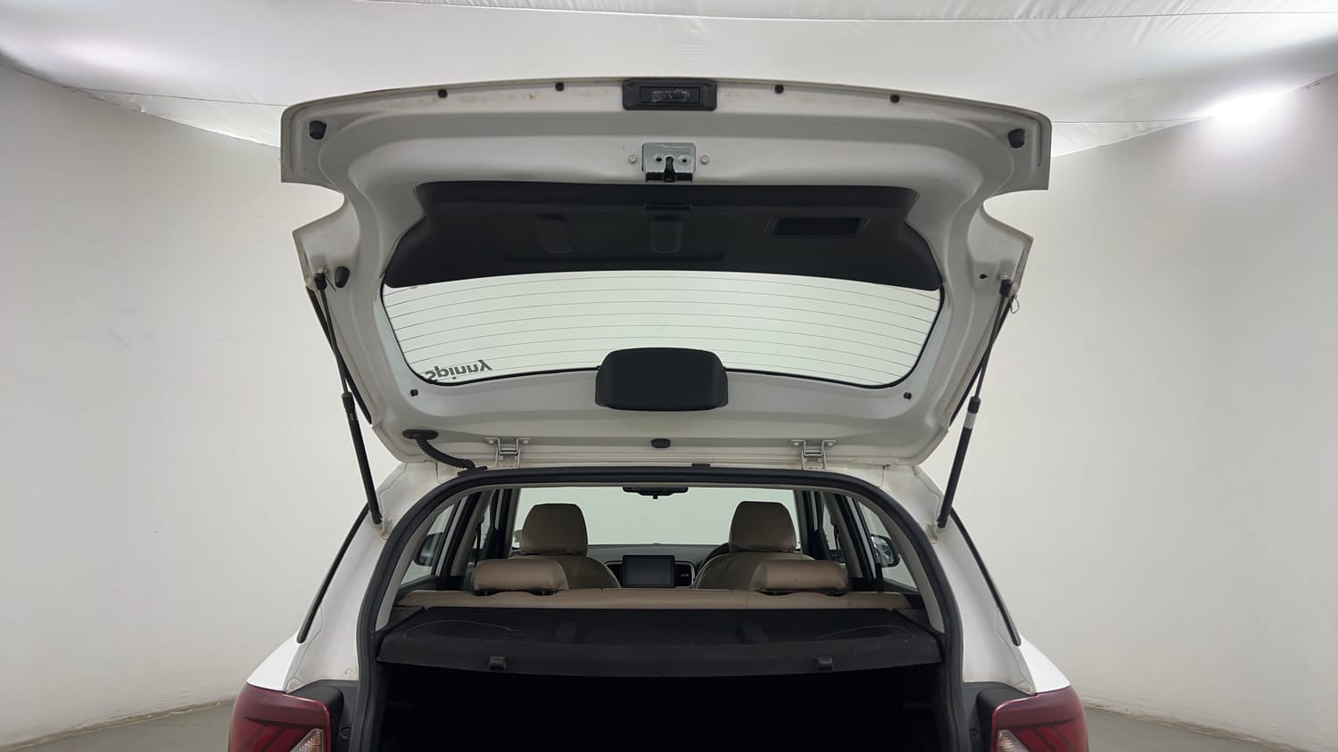 Used 2019 Hyundai Venue SX Plus 1.0 Turbo DCT Petrol Automatic interior DICKY DOOR OPEN VIEW