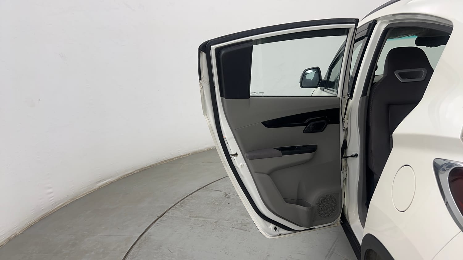 Used 2017 Mahindra KUV100 K8 6 STR Petrol Manual interior LEFT REAR DOOR OPEN VIEW