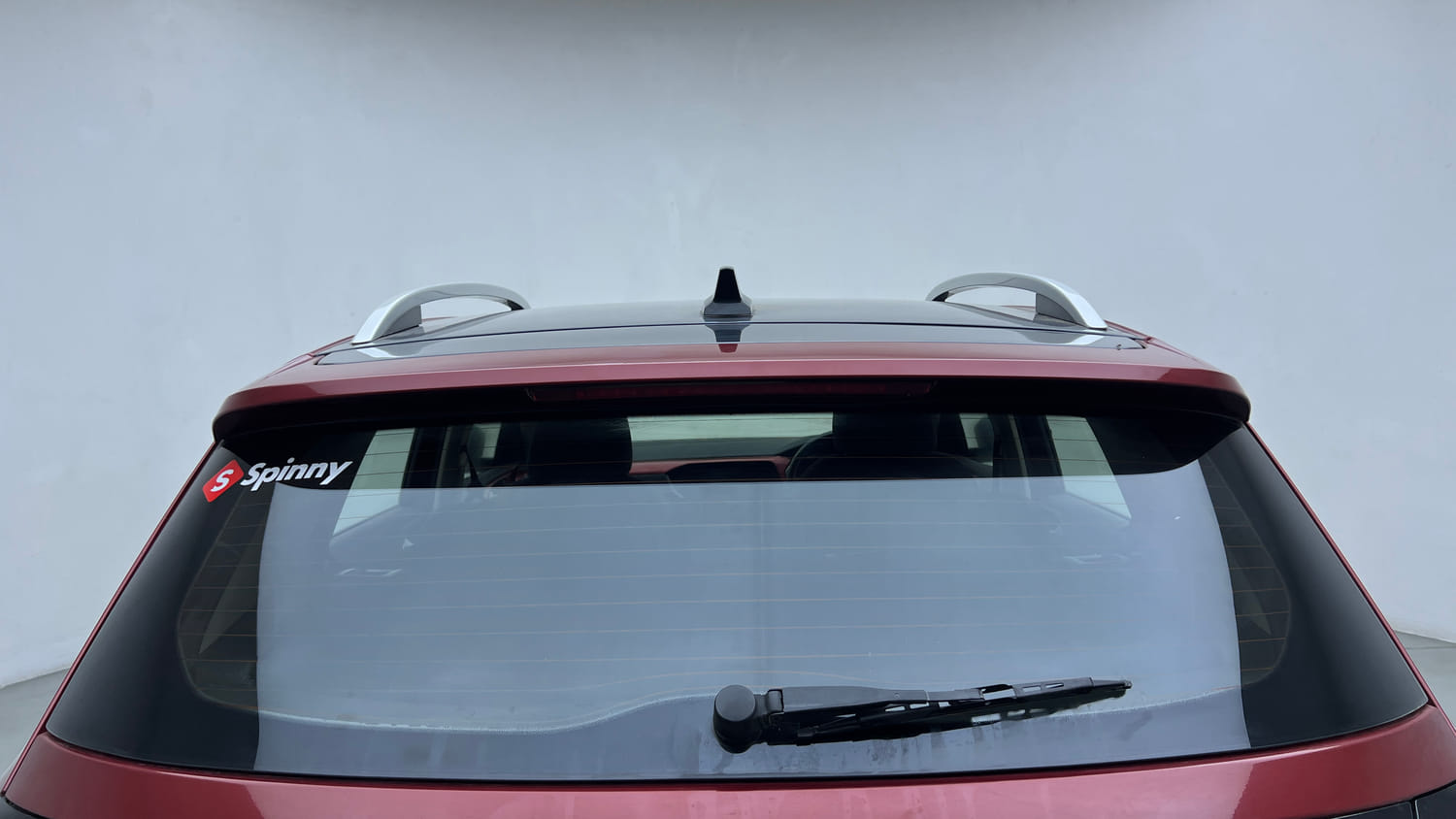 Used 2022 Volkswagen Taigun GT Plus 1.5 TSI DSG Petrol Automatic exterior BACK WINDSHIELD VIEW