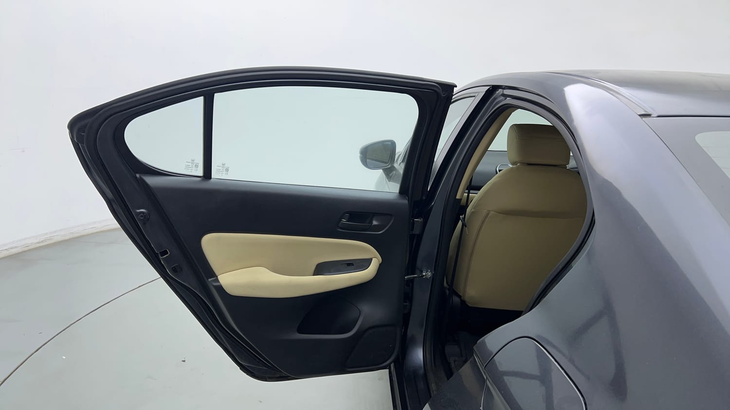 Used 2023 Honda City V CVT Petrol Petrol Automatic interior LEFT REAR DOOR OPEN VIEW