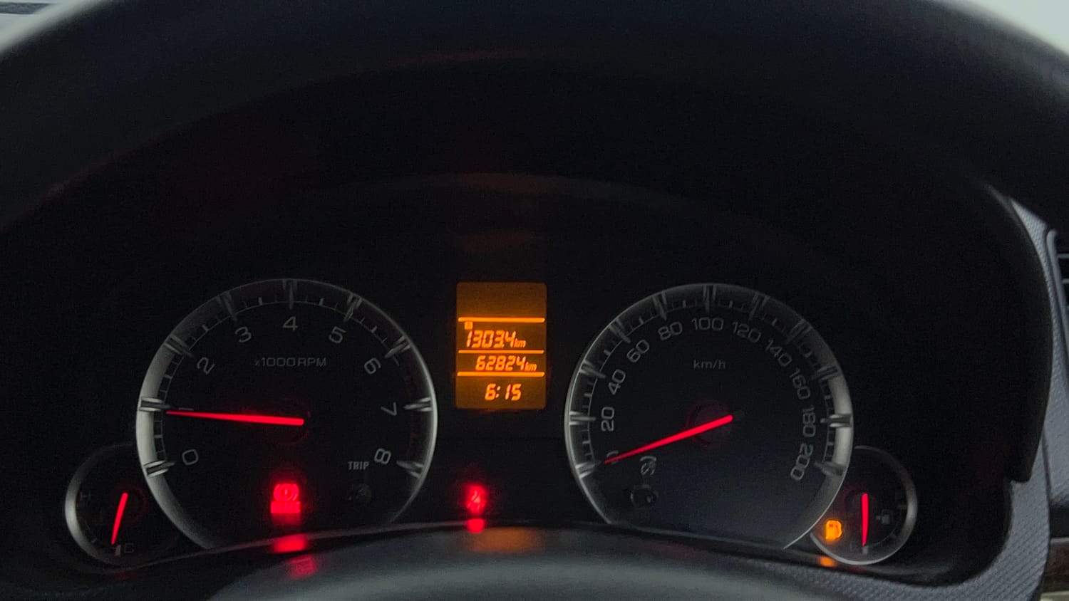 Used 2014 Maruti Suzuki Swift Dzire VXI Petrol Manual interior CLUSTERMETER VIEW