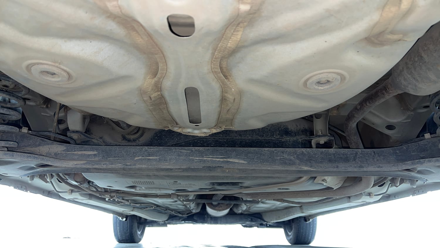 Used 2020 Maruti Suzuki Swift VXI CNG (Outside Fitted) Cng Manual extra REAR UNDERBODY VIEW (TAKEN FROM REAR)