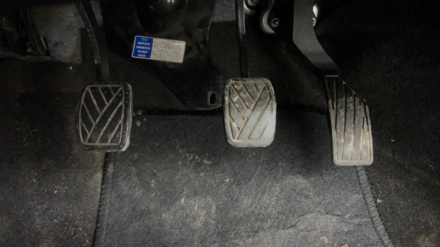 Used 2012 Maruti Suzuki Swift ZDi Diesel Manual interior PEDALS VIEW