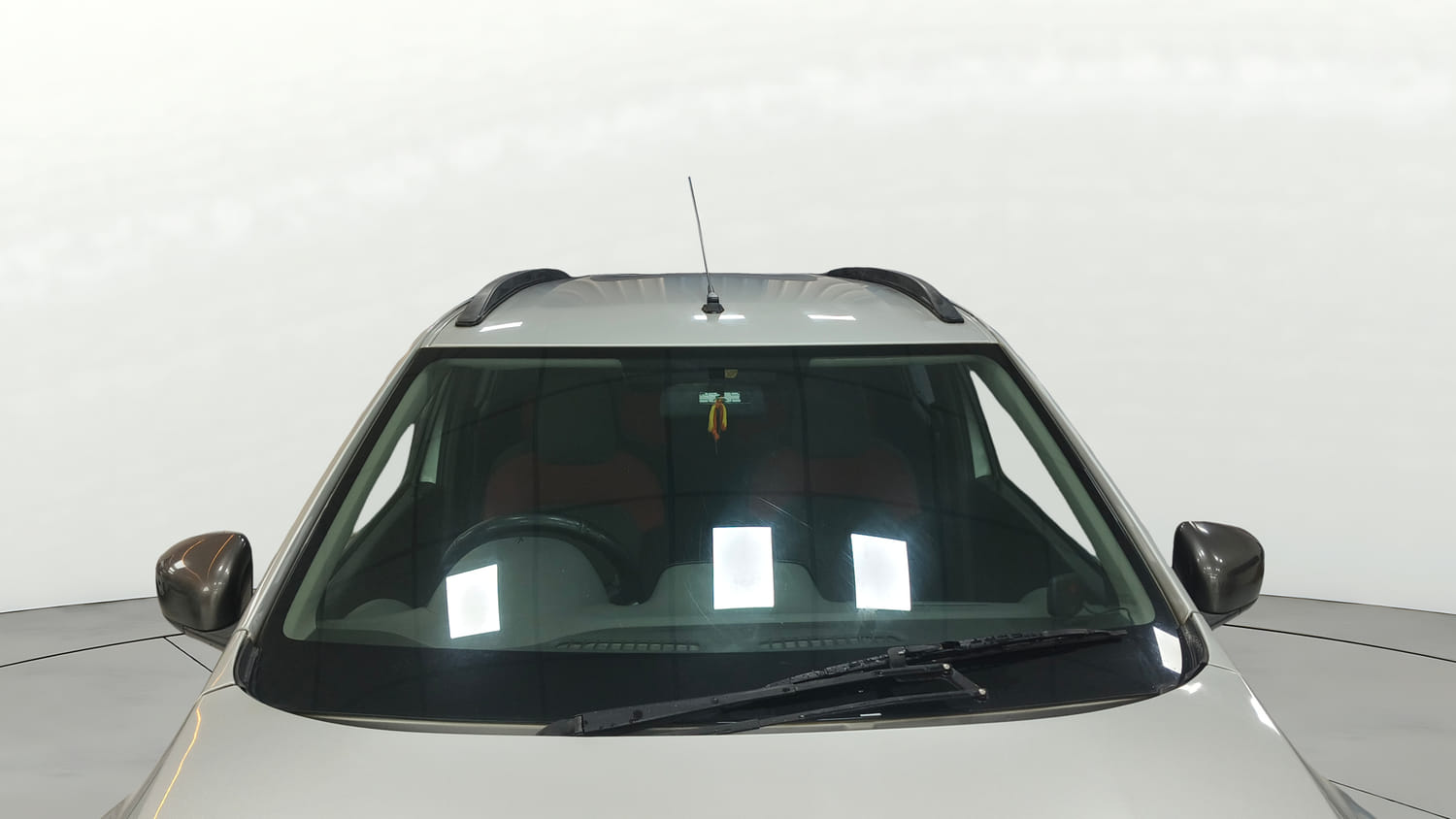 Used 2019 Renault Kwid 1.0 RXT AMT Petrol Automatic exterior FRONT WINDSHIELD VIEW
