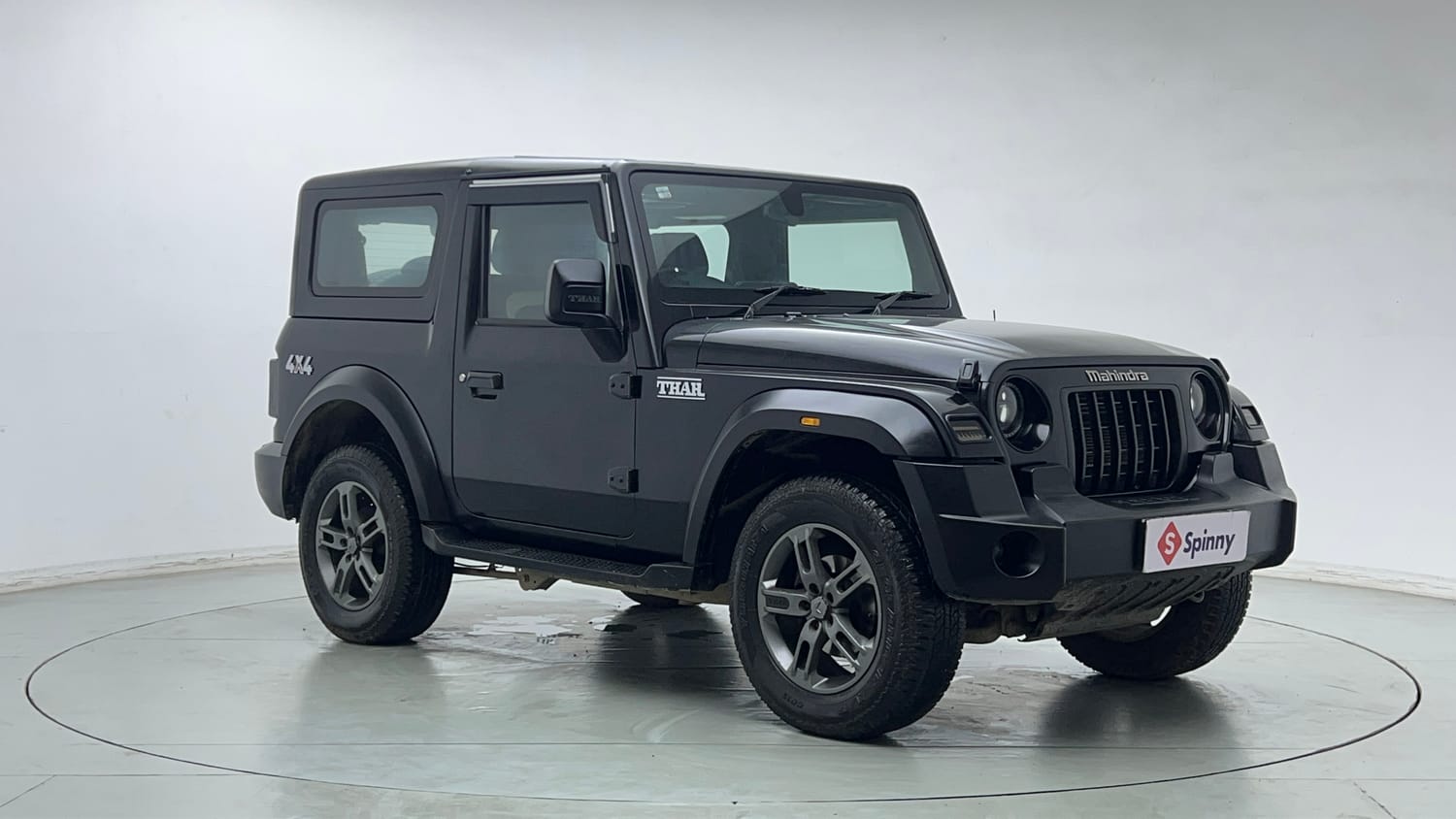 Used 2023 mahindra Thar LX Hard Top Diesel AT 4WD Diesel Automatic exterior RIGHT FRONT CORNER VIEW