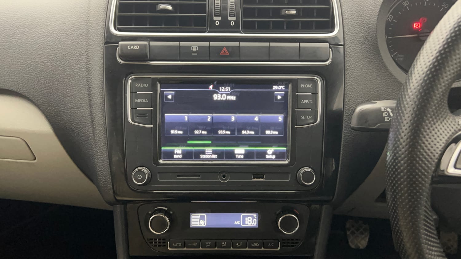 Used 2021 Skoda Rapid Ambition Petrol Manual top_features Touch screen infotainment system