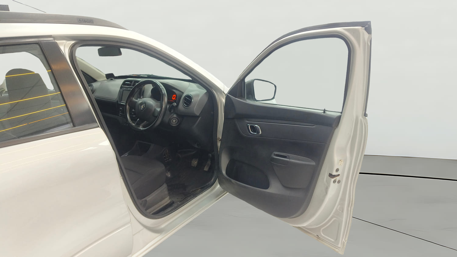 Used 2019 Renault Kwid 1.0 RXT AMT Petrol Automatic interior RIGHT FRONT DOOR OPEN VIEW