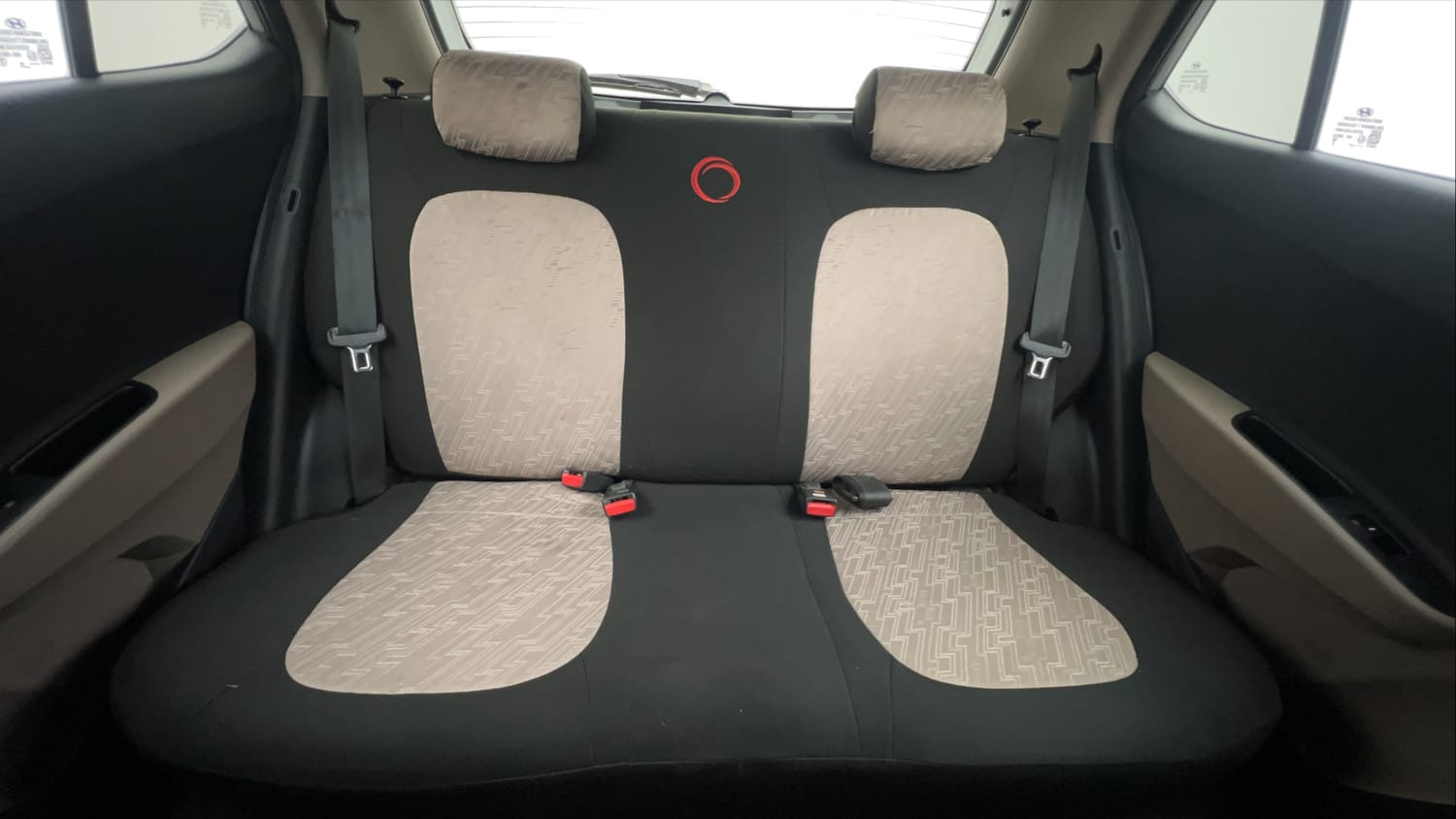 Used 2015 Hyundai Grand i10 Asta AT 1.2 Kappa VTVT Petrol Automatic interior REAR SEAT CONDITION VIEW