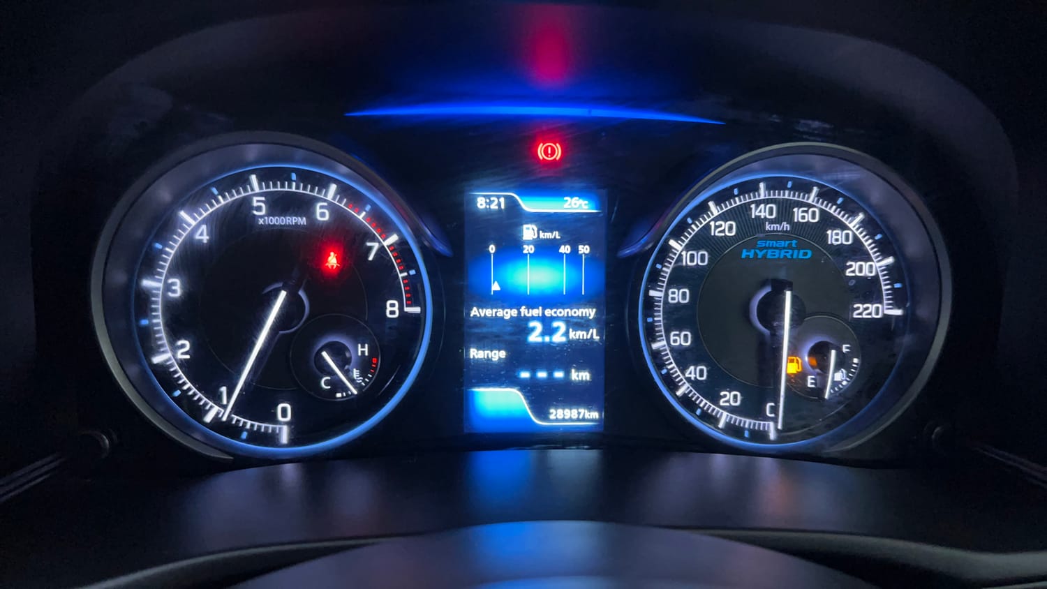 Used 2023 Maruti Suzuki XL6 Alpha Plus MT Petrol Petrol Manual interior CLUSTERMETER VIEW