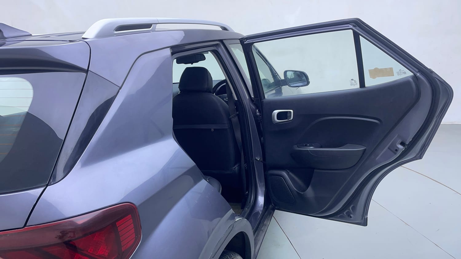 Used 2019 Hyundai Venue SX Plus 1.0 Turbo DCT Petrol Automatic interior RIGHT REAR DOOR OPEN VIEW