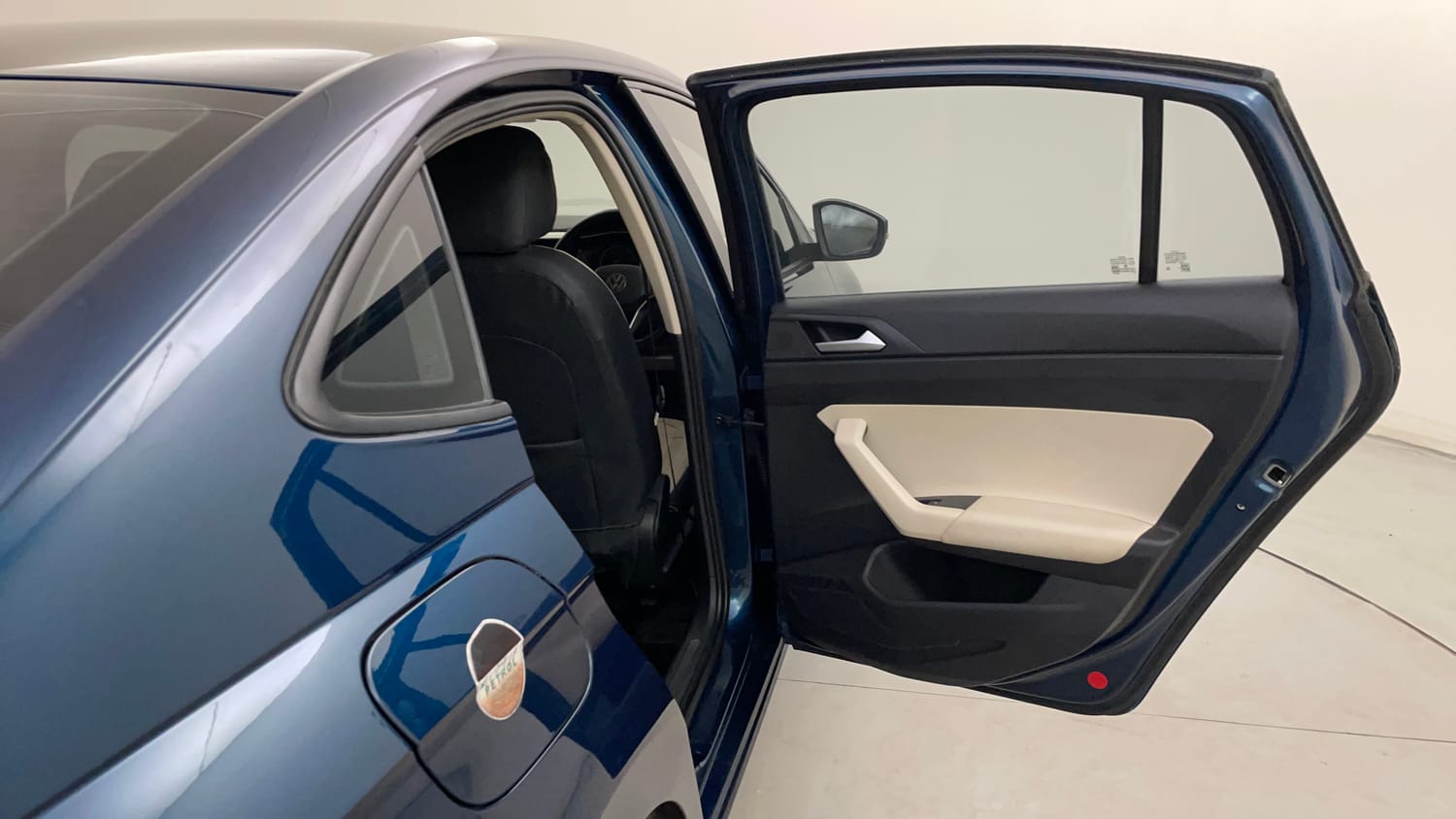 Used 2024 Volkswagen Virtus Highline 1.0 TSI AT Petrol Automatic interior RIGHT REAR DOOR OPEN VIEW