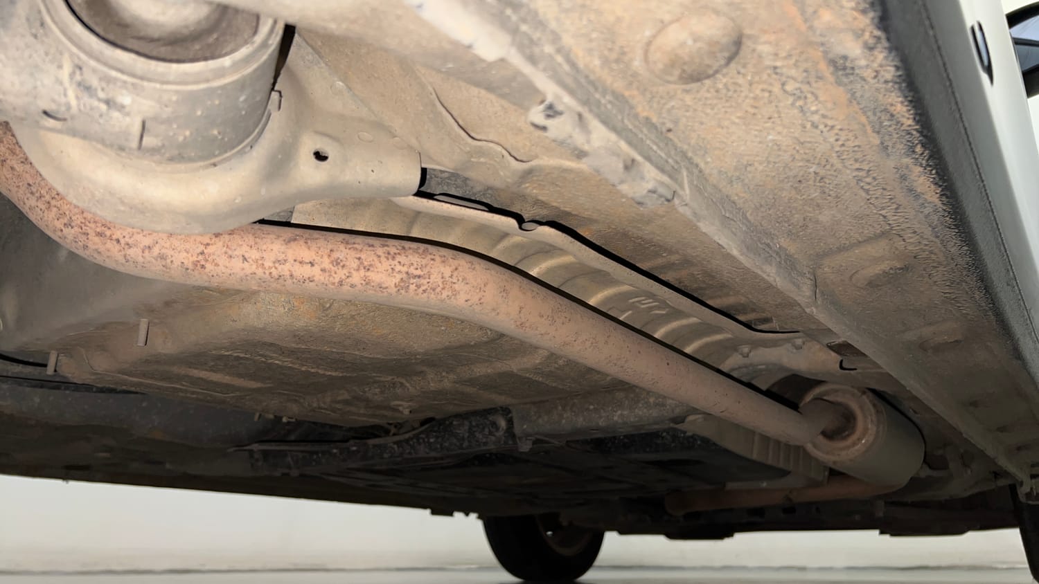 Used 2018 Honda Jazz V AT Petrol Petrol Automatic extra REAR RIGHT UNDERBODY VIEW
