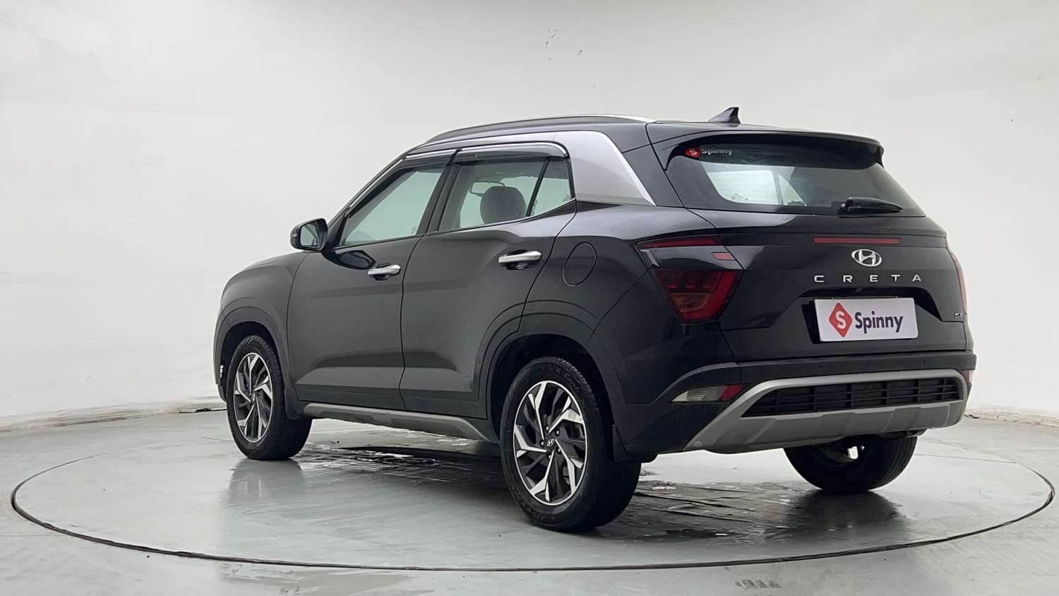 Used 2022 Hyundai Creta SX (O) 1.5 Diesel Diesel Manual exterior LEFT REAR CORNER VIEW