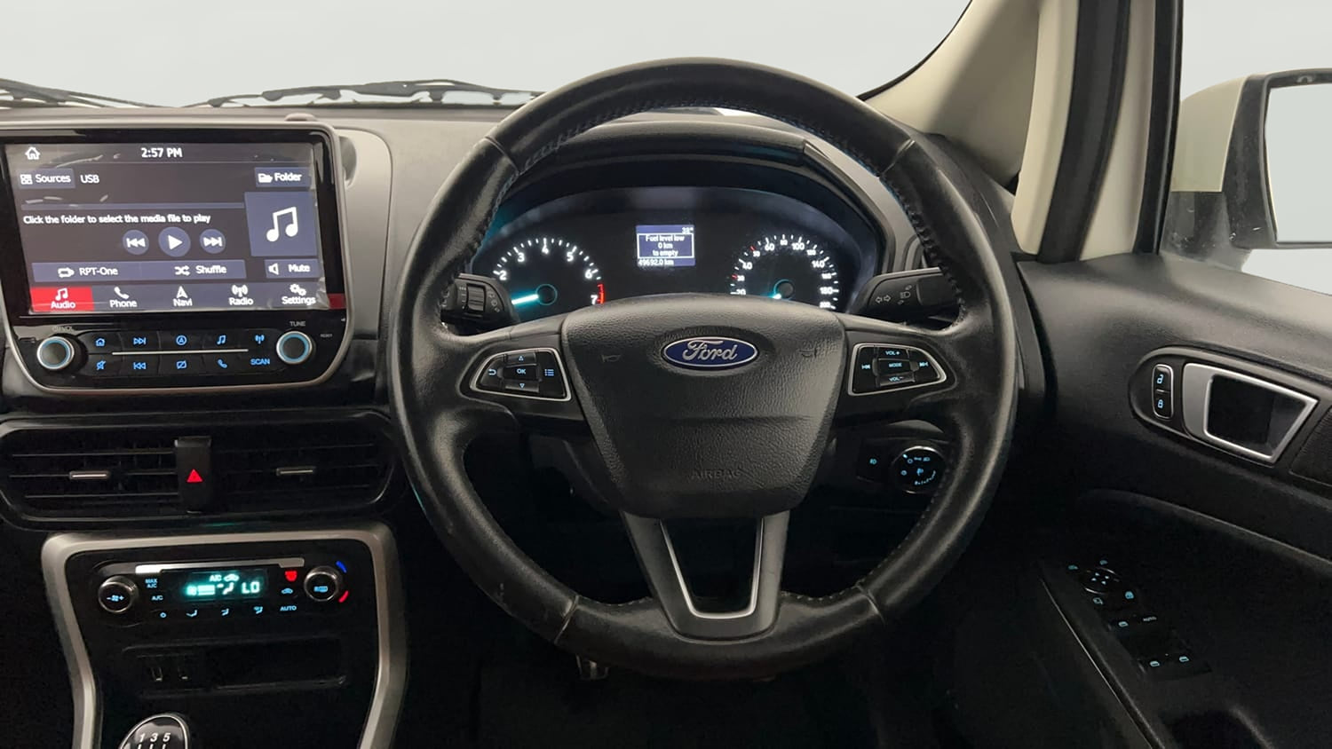 Used 2018 Ford EcoSport Titanium 1.5L Ti-VCT Petrol Manual interior STEERING VIEW