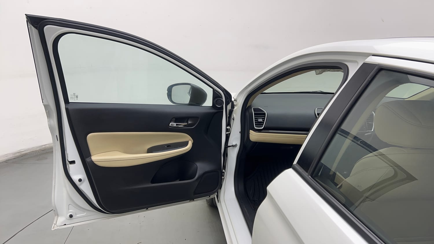 Used 2022 Honda City ZX Petrol Petrol Manual interior LEFT FRONT DOOR OPEN VIEW