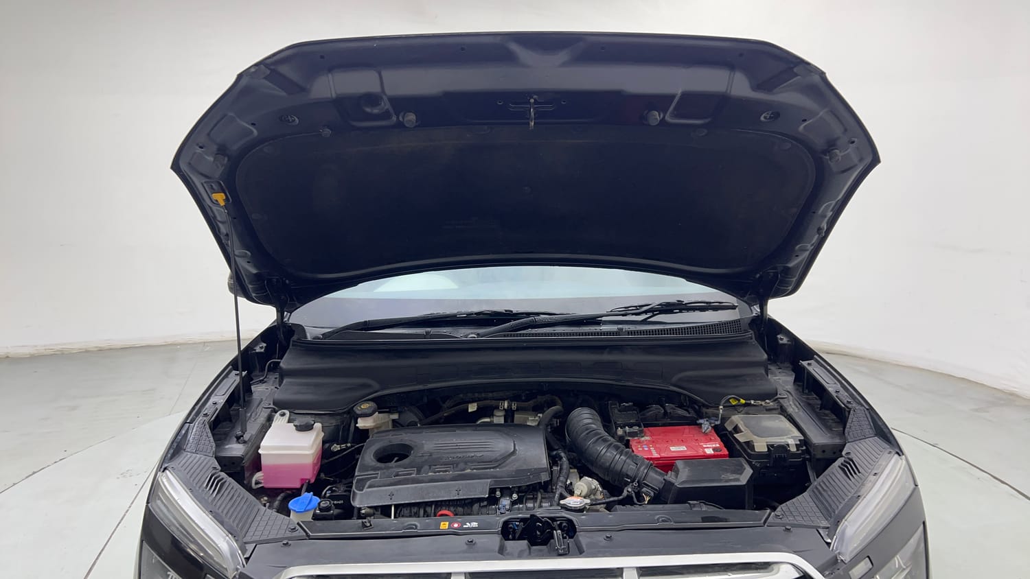 Used 2022 Hyundai Creta SX (O) 1.5 Diesel Diesel Manual engine ENGINE & BONNET OPEN FRONT VIEW
