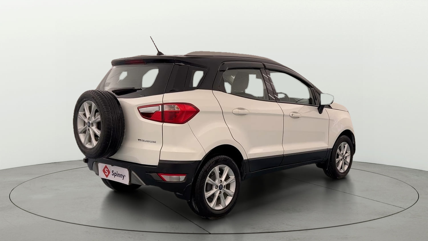 Used 2018 Ford EcoSport Titanium 1.5L Ti-VCT Petrol Manual exterior RIGHT REAR CORNER VIEW