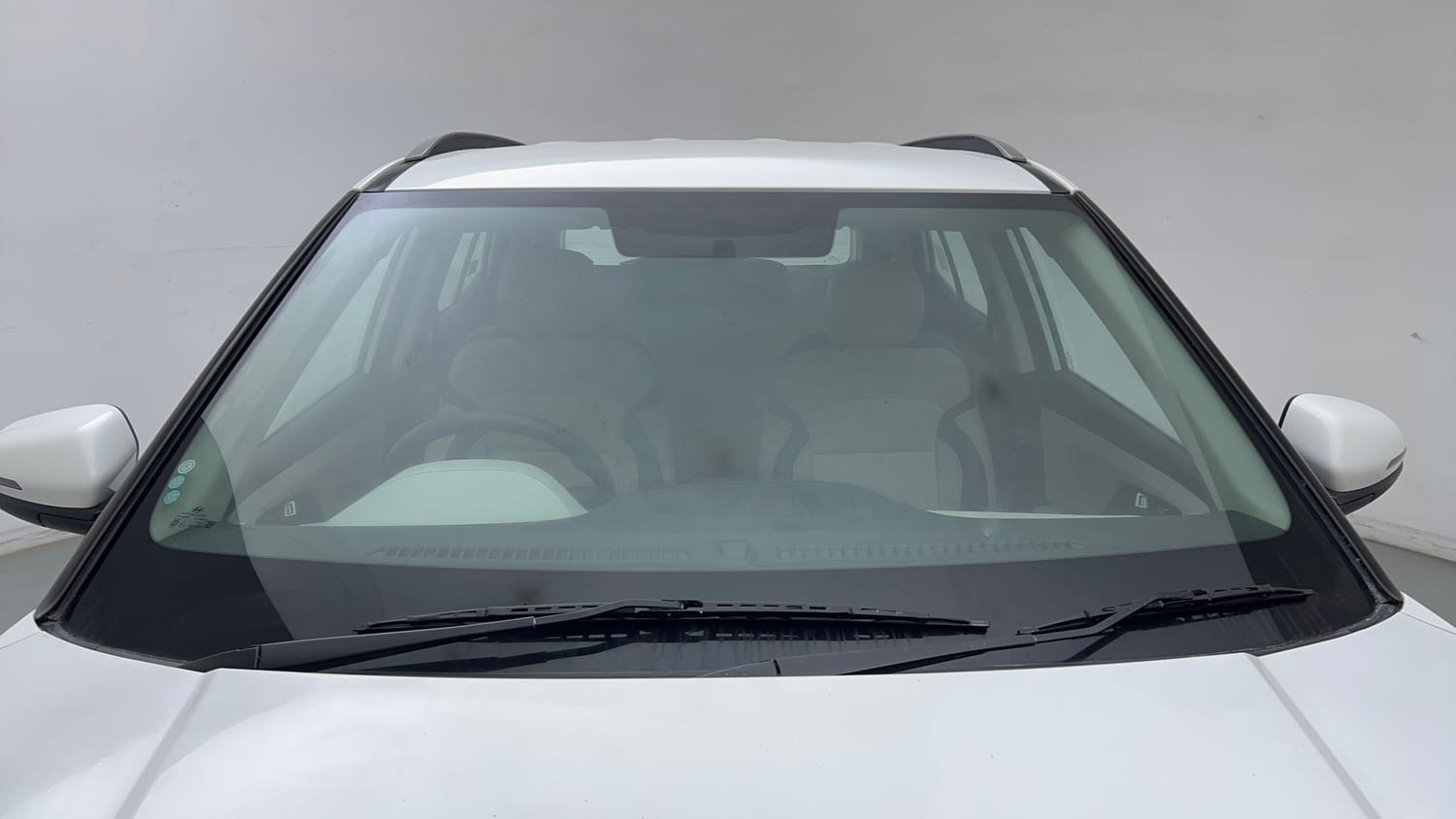 Used 2022 Hyundai Creta S 1.5 Petrol iMT Petrol Manual exterior FRONT WINDSHIELD VIEW