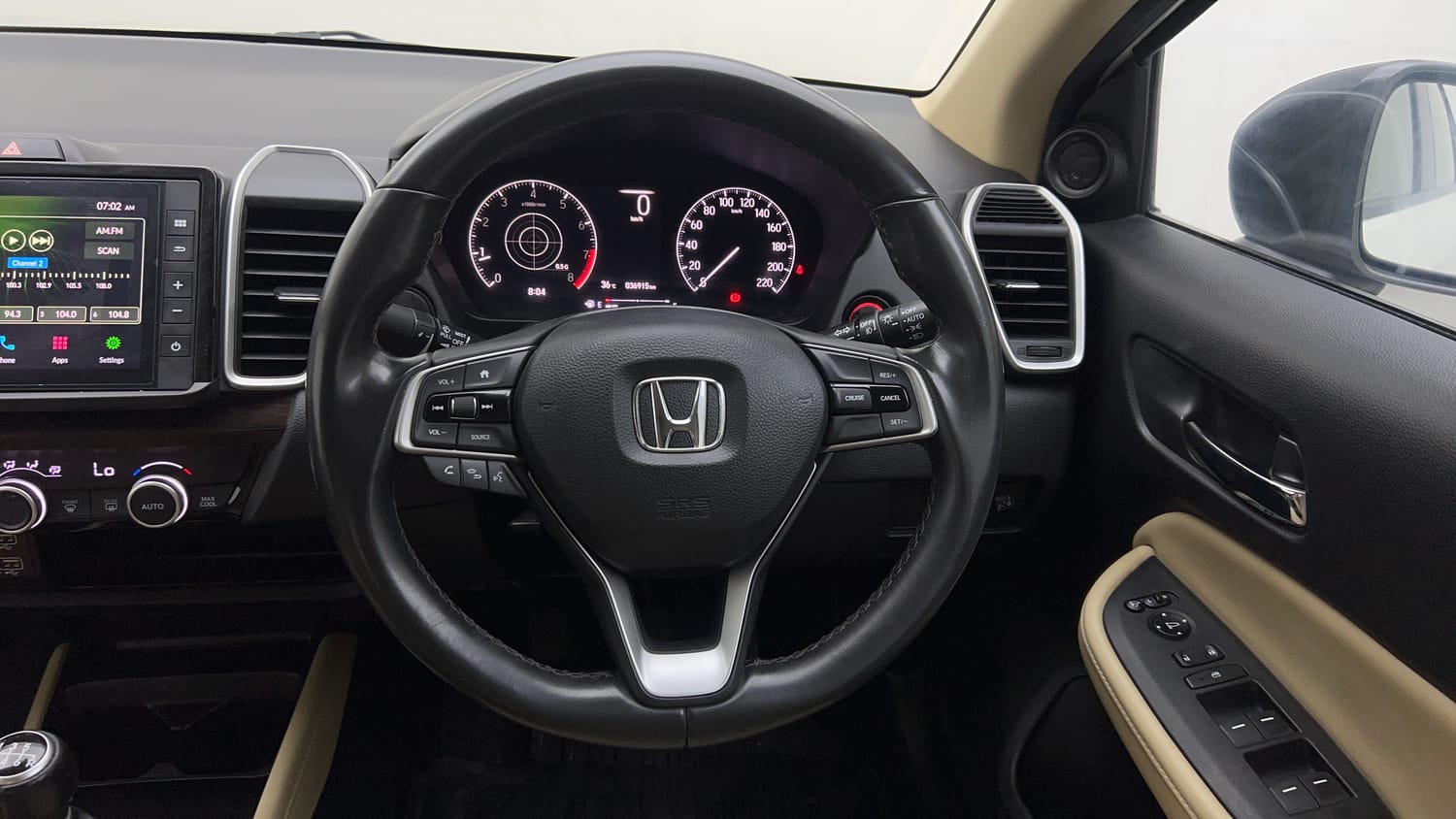 Used 2022 Honda City ZX Petrol Petrol Manual interior STEERING VIEW