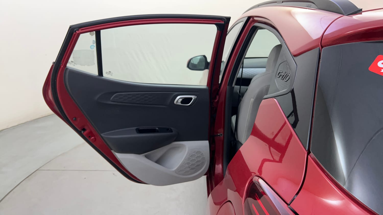 Used 2023 Hyundai Grand i10 Nios Asta 1.2 Kappa VTVT Petrol Manual interior LEFT REAR DOOR OPEN VIEW