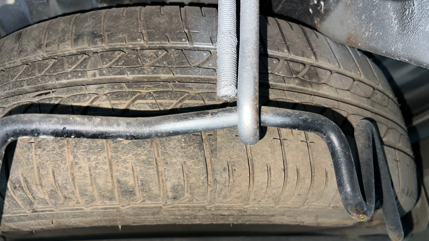 Used 2015 Honda Mobilio S Petrol Petrol Manual tyres SPARE TYRE VIEW
