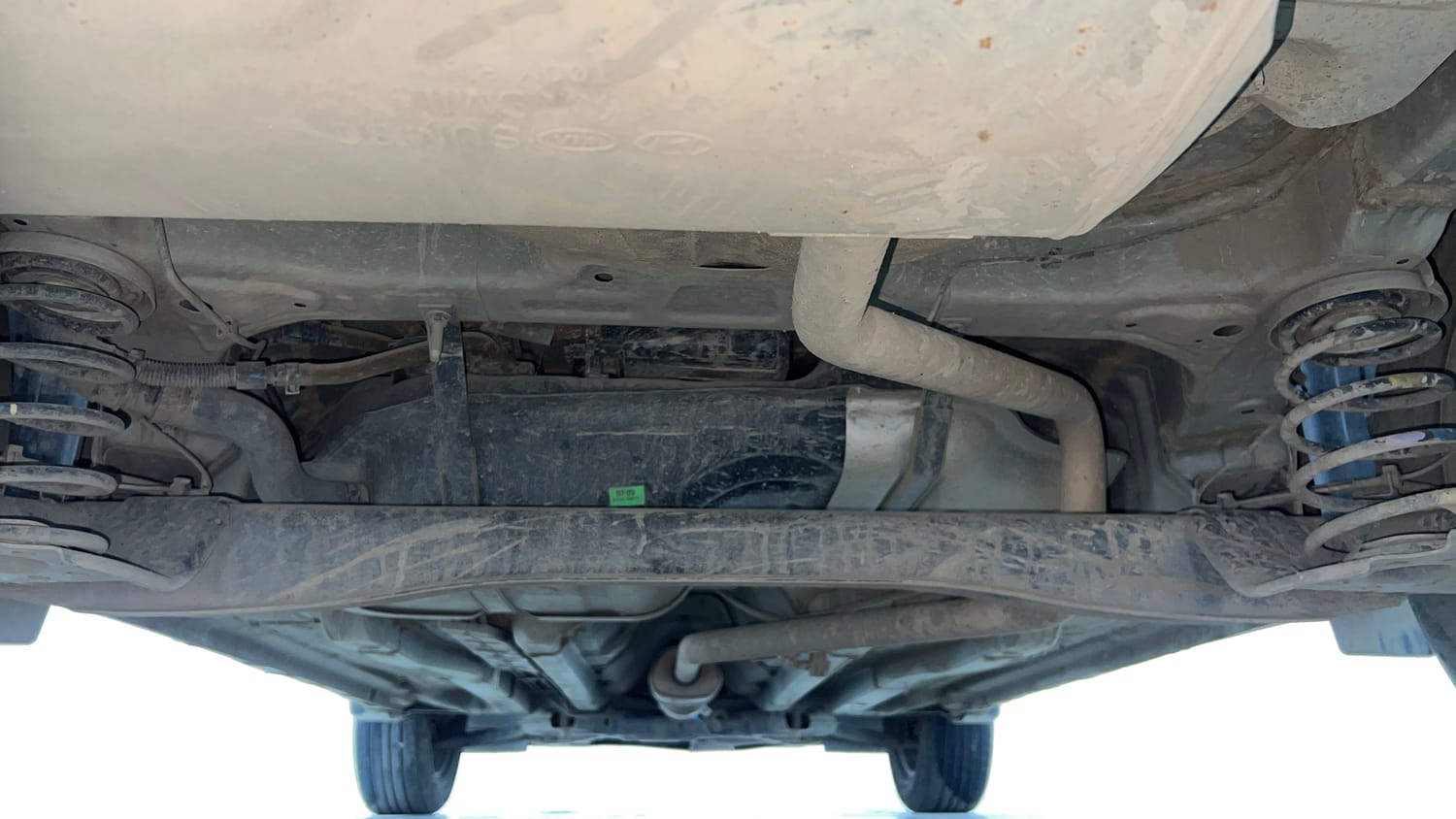 Used 2022 Hyundai Creta S 1.5 Petrol iMT Petrol Manual extra REAR UNDERBODY VIEW (TAKEN FROM REAR)