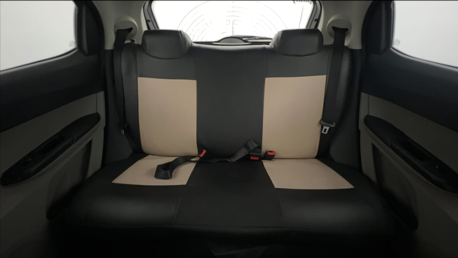 Used 2017 Tata Tiago Revotron XZ Petrol Manual interior REAR SEAT CONDITION VIEW