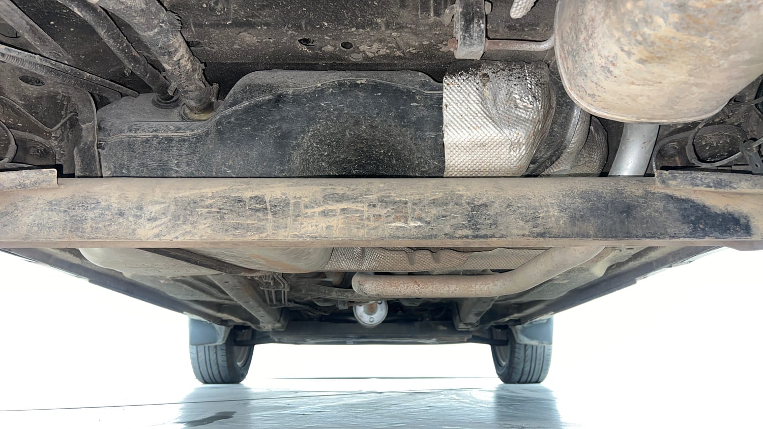 Used 2016 Ford EcoSport Titanium+ 1.0L EcoBoost Petrol Manual extra REAR UNDERBODY VIEW (TAKEN FROM REAR)