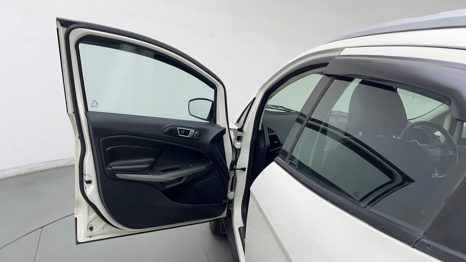 Used 2018 Ford EcoSport Titanium + 1.5L Ti-VCT Petrol Manual interior LEFT FRONT DOOR OPEN VIEW