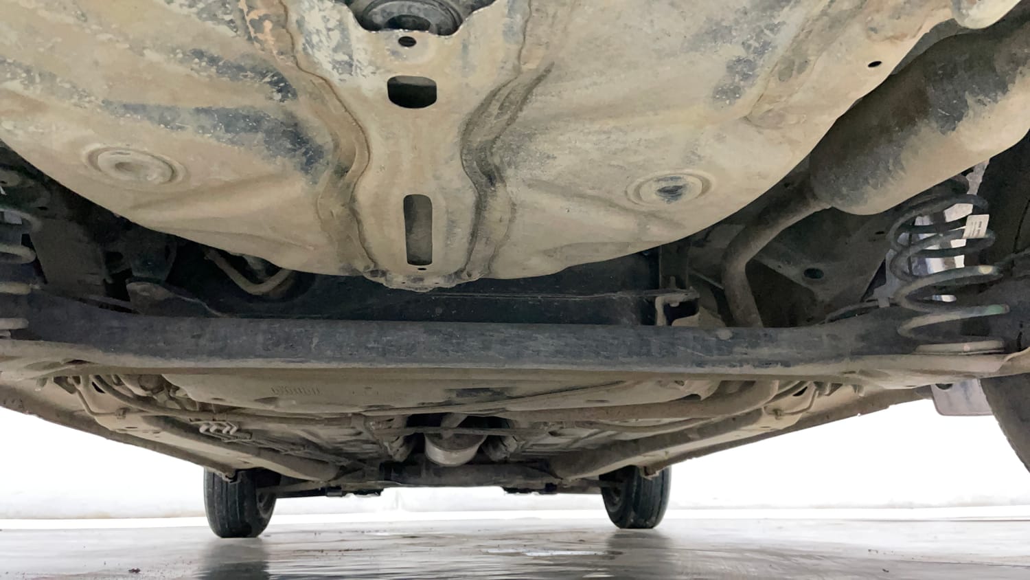 Used 2019 Maruti Suzuki Swift VXi Petrol Manual extra REAR UNDERBODY VIEW (TAKEN FROM REAR)
