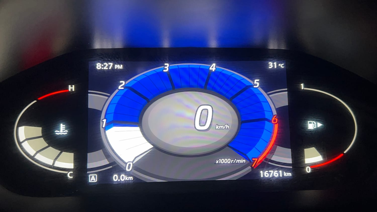 Used 2024 Nissan Magnite XV Turbo Petrol Manual interior CLUSTERMETER VIEW