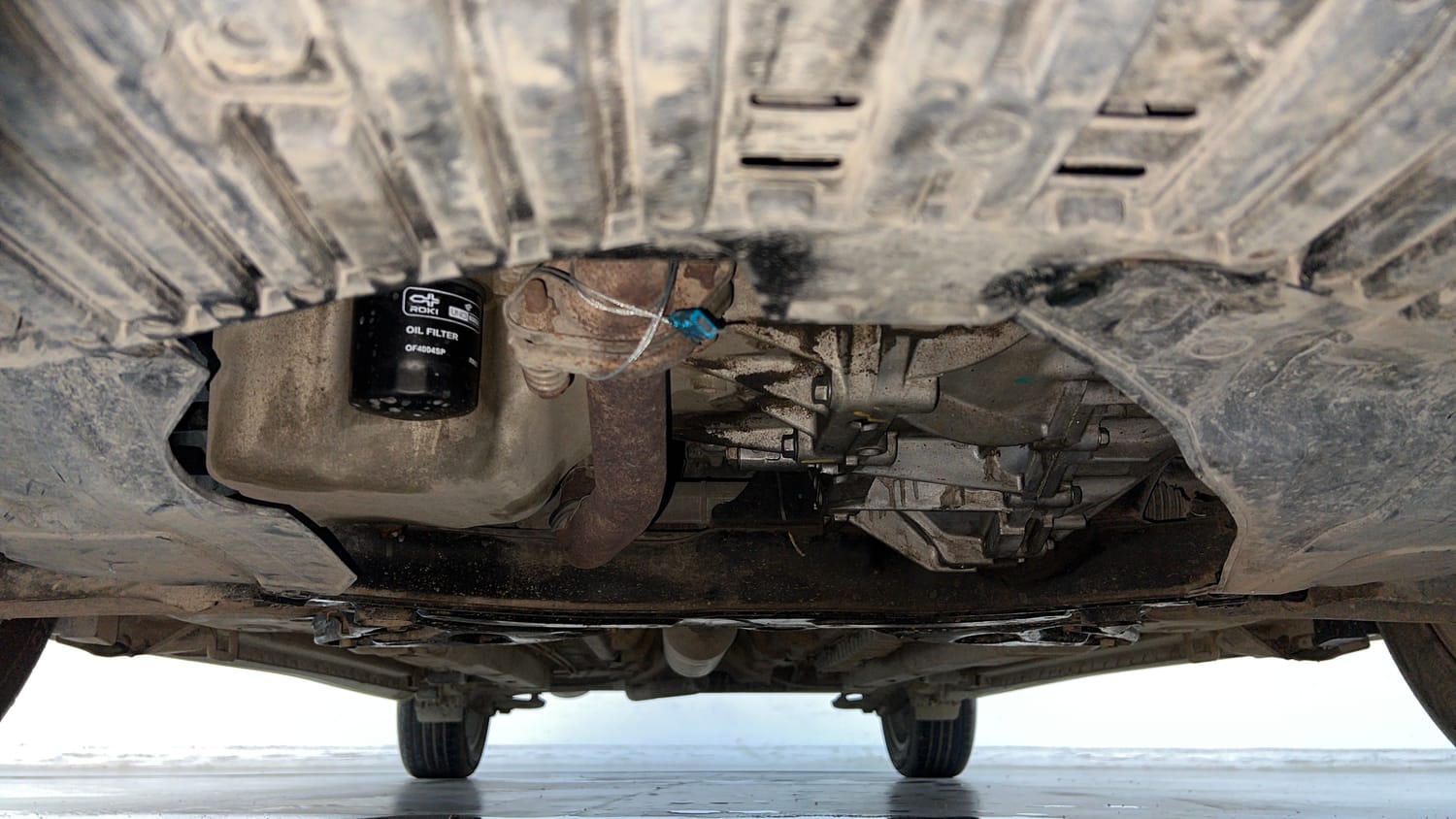 Used 2020 Maruti Suzuki Ciaz S 1.5 MT Petrol Manual extra FRONT LEFT UNDERBODY VIEW