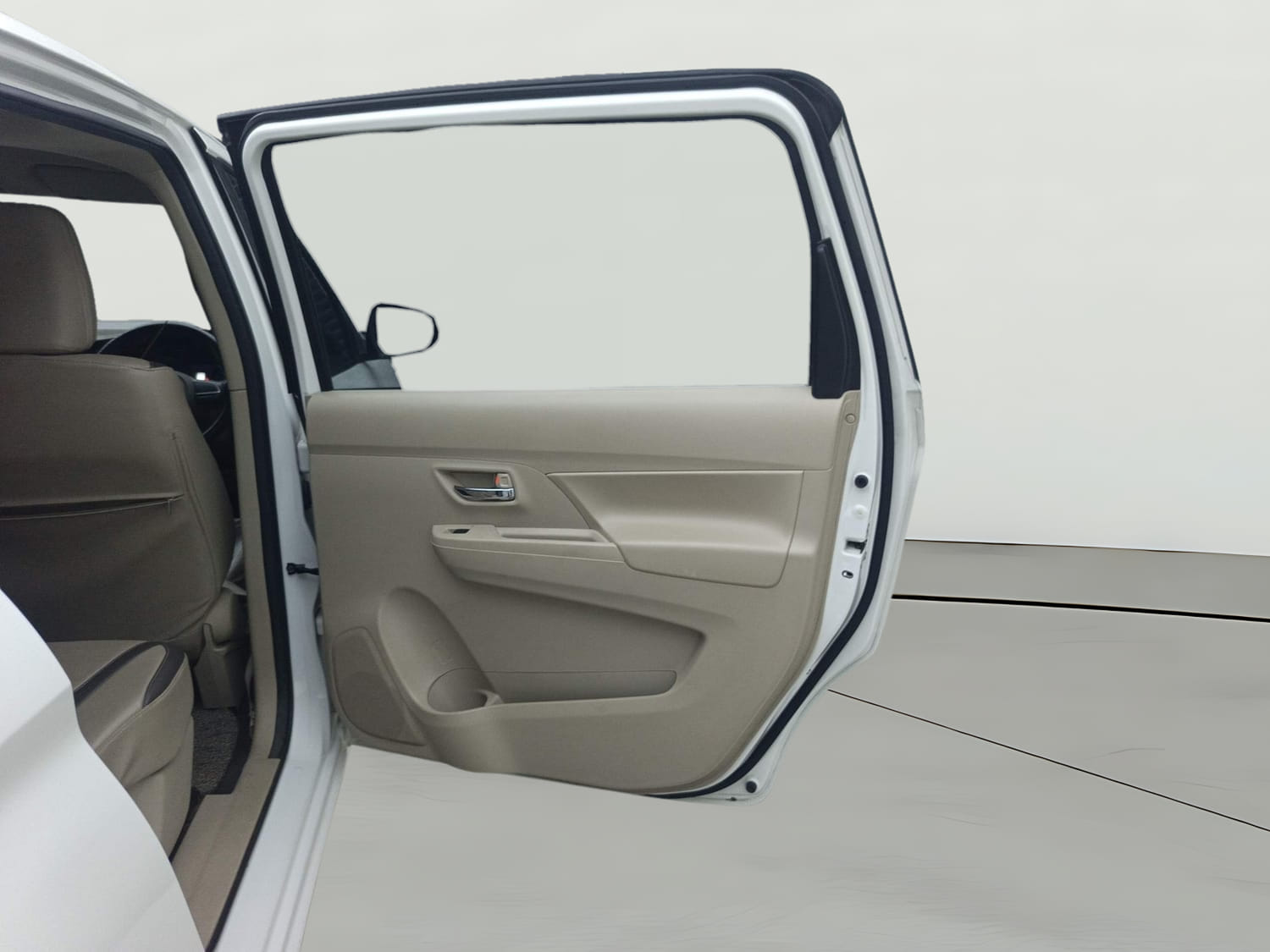 Used 2024 Maruti Suzuki Ertiga VXi AT Petrol Automatic interior RIGHT REAR DOOR OPEN VIEW